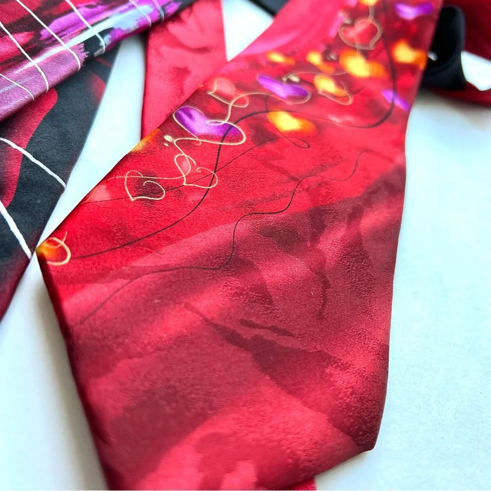2 J.Garcia ties, NEW YORK AT NIGHT & THIRSTY, excellent condition, look new.